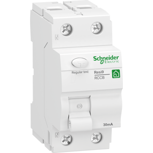 Schneider Electric R9R22225 - Fehlerstrom-Schutzschalter Resi9, 1P+N, 25A, 30mA, Typ A