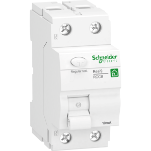 Schneider Electric R9R26225 - Fehlerstrom-Schutzschalter Resi9, 1P+N, 25A, 10mA, Typ A