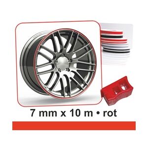 Hermann Schütz Zierstreifen Wheel-Stripes für Autofelgen rot 7mm x 10m