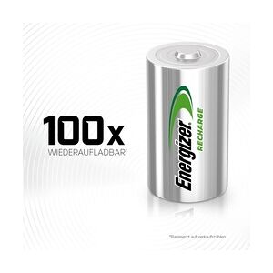 Energizer NiMH Akku Power Plus Mono D 2.500 mAh 2er Pack