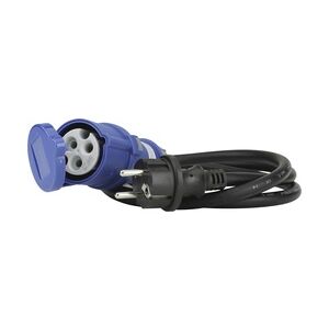 Weitere Caravan-CEE-Adapter 16A H07RN-F3G2,5 1,5m blau