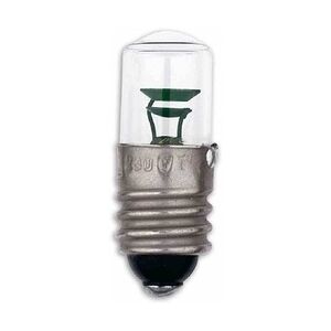 Busch-Jaeger Glimmlampe, 3W, E10, 230V, ohne Farbe, Röhren-Form, Ø11x25mm