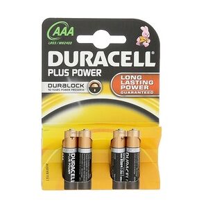 Vielstedter Elektronik BATTERIEN Micro LR03 AAA MN2400 Duracell Plus 4 Stück