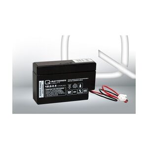 Q-Batteries 12LS-0.8 12V 0,8Ah Blei-Vlies-Akku / AGM mit JST Stecker