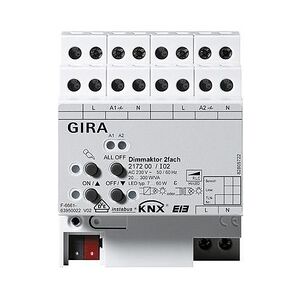 Gira Universal-Dimmaktor 2f. 217200