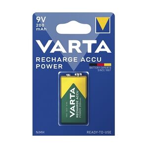 Varta Batterie Recharge Akku - 9V, 200 mAh