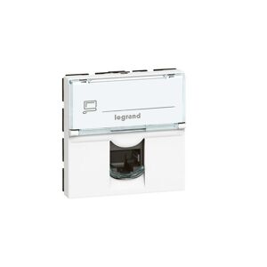 LEGRAND 2-Port RJ45 Kategorie 6 FTP weiß Mosaic