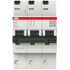 ABB - Leitungsschutzschalter ac b 16A 3p 400V 3TE 50-60Hz IP20