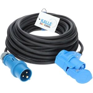 KALLE DAS KABEL Kalle Verlängerungskabel CEE 230V 16A 1,5mm² Winkel IP44 10 Meter