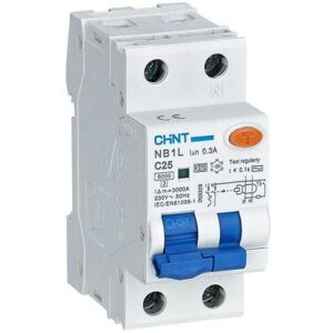 Chint - 203292 nb1l2/c6-1pn-6-ac30- 1p+n 6a fehlerstrom-schutzschalter