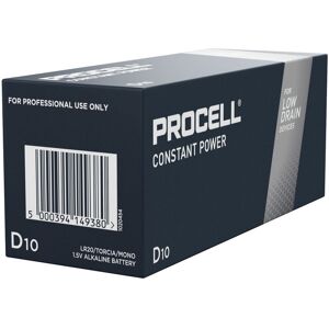 Duracell - Procell Constant Alkaline LR20 Mono d Batterie mn 1300 1,5V 100 Stk. (Box)