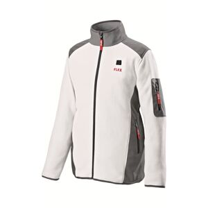 Flex - Akku-Heizjacke Fleece tf White 10.8/18.0 Men ohne Akkus/Ladegerät, Ausführung: 512.168, Größe m