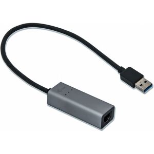 i-tec I-TEC USB 3.0 Metal Gigabit Ethernet Adapter 1x USB 3.0 auf RJ-45 LED-Anzeige fuer Notebook Tablet PC Windows Mac Linux Android (U3METALGLAN)