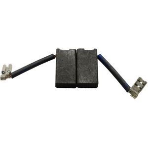 Buildalot - Kohlebürsten für elu EAG216A - 6,3x12,5x23,5mm - Mit Federn, Kabel und Stecker - Ersatz für Originalteile 933371-00 & 940160-03