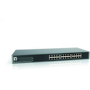 Switch 482,6mm(19) FEth Fast Ethernet 24x10/100Mbps/RJ45 FSW-2450 - Levelone