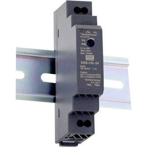 DDR-15G-5 Hutschienen-DC/DC-Wandler (DIN-Rail) 5 v/dc 3 a 15 w Anzahl Ausgänge:1 x Inhal - Mean Well