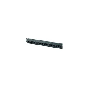 Patchpanel 25Ports 1HE Cat3 44,45x482,6x150mm 130814-0203-E - grau - Metz Connect