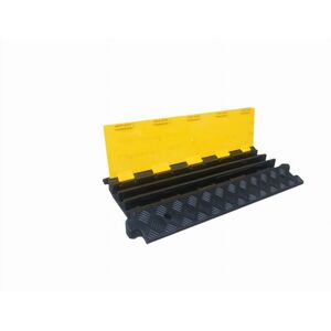 Industrielle Kabeldurchführung Viso gelb und schwarz - 910 x 500 x 70 mm - unterstützt 20T - CP1031