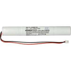 Akku kompatibel mit Legrand U21LED 6 626 07/10, 6 616 10 Fluchtweg, Notfallbeleuchtung (2000 mAh, 4,8 v, NiCd) - Vhbw