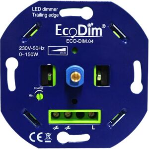 Ecodim LED-Dimmer - 0-150 W - Taster/Schalter - Phasenabschnitt - Eingebaut - ECO-DIM.04