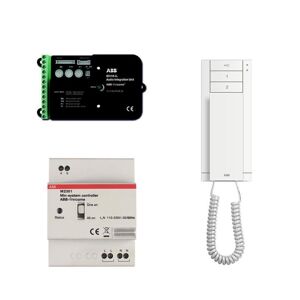 ABB Busch-Jaeger-Welcome® Gegensprechanlagen Set 3-fach M22002-W-02