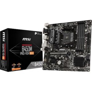 MSI B450M Pro-VDH Max mATX Mainboard Sockel AM4 M.2/DVI/HDMI/VGA