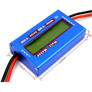 Surtop Blau Dc 60 V 100 A Balance Spannung Batterie Power Analysator Rc Watt Meter Checker Professionelle Watt Meter Balancer Ladegerät Rc Tools