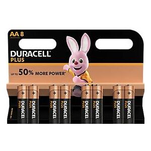 DURACELL® Batterie Plus Power, Mignon AA, 1,5 V, 8 Stück