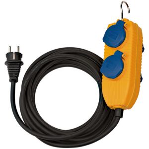 Brennenstuhl® - Baustellenkabel Ip54 Mit Powerblock 4-Fach, 10m Kabel