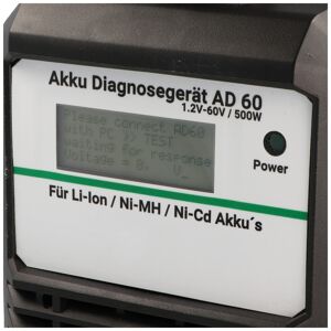 Akku Power GmbH Akku Power Akku-Analysegerät AD60 für Akkus bis 60,0 Volt 450w bis max. 500W