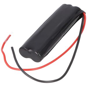 AccuCell Notleuchtenakku NiMH 4,8V 1500mAh L2x2 Mignon AA mit 200mm Kabel