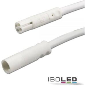 Fiai IsoLED ISOLED Mini-Plug RGB Verlängerung male-female 3m 4-polig weiß max. 48V