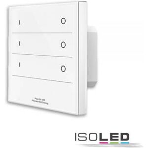 Fiai IsoLED Sys-Pro Dimmer LED SingleColor 3 Zonen Einbau Wandpanel DMX Output weiß 230V