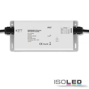 Fiai IsoLED Sys-Pro RGBW Mesh Funkempfänger 1-4 Kanal 4x5A 12-36V DC LED Controller IP67...