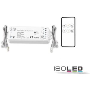 Fiai IsoLED MiniAMP LED Push Funk PWM Dimmer für weißdynamische CCT LED Streifen 12-24V...