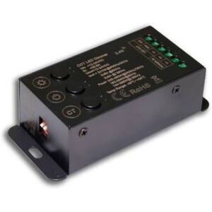 Fiai IsoLED Sys-Pro Funk Mesh Multi-PWM CCT-Dimmer mit Bedientasten 2 Kanal 12-24V DC 12-20A