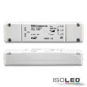 Fiai IsoLED DALI Universal Dimmaktor 230V AC 10-300W für dimmbare 230V LED Leuchtmittel...