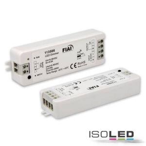Fiai IsoLED Sys-Pro Dimmer Funkempfänger Push 1x8A 5-36V DC LED Controller