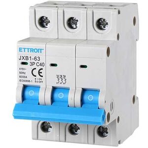 Ettroit Leistungsschalter Thermisch-Magnetisch Zum Schutz 3p 40a 220v 380v Salvavita 3 Modules Din  Jxb1-63-3p-40a