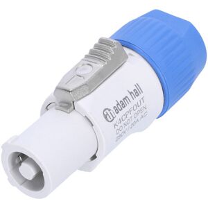 Adam Hall Connectors 4 Star C Pf Out -Netzsteckverbinder Power Out, Grau