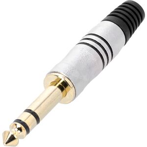 Adam Hall Connectors 3 Star C Jm3 Gold - Klinke Trs   Mit Vergoldeten Kontakten