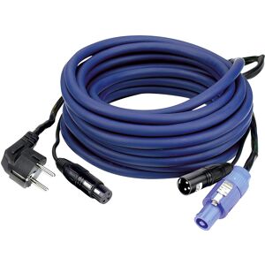 DAP Fp10 Schuko-Powercon 10 M Audio Strom/signal Kabel