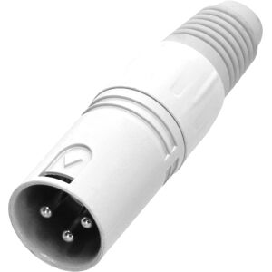 Adam Hall Connectors 4 Star C Xm3 Snow - Xlr Stecker 3-Pol Male