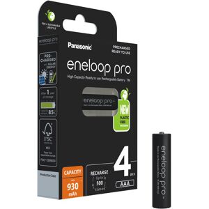 Panasonic Eneloop Pro AAA-Batterien (4)