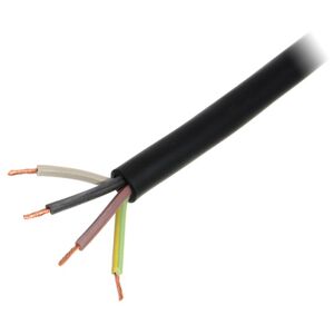 pro snake RubberCable H07RN-F 4x1,0 mm² Schwarz