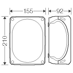 Hensel Kabelabzweigkasten bis 16qmm DK 1600 G - 62000012