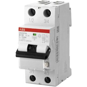 ABB Stotz S&J FI/LS-Schalter 10kA, 2p DS202CMA-C10/0,03A - 2CSR272440R1104