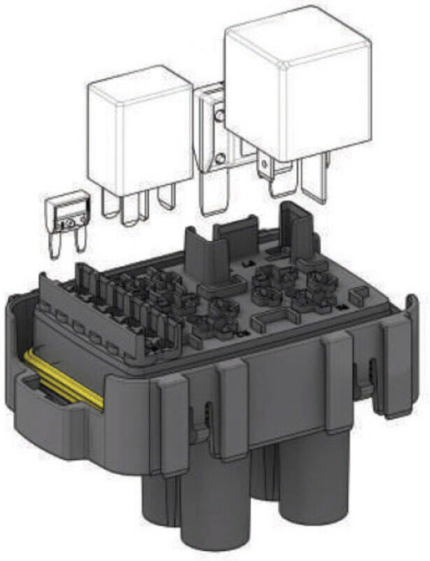 MTA Automotive Fuse/Relay Hol Maxi Micro Relay WP Sicherungs-/Relaishalter 1 St.