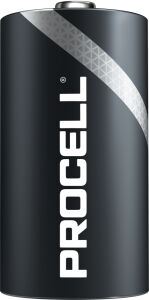 Procter & Gamble Service GmbH DURACELL Procell D Alkaline- Batterie, 1,5 V, MN1300, LR20, 1 Packung = 10 Stück