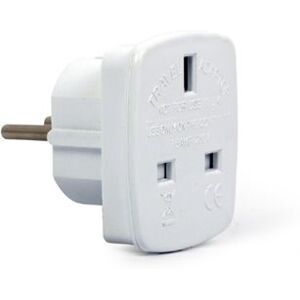 Gembird Travel Adapter UK -> EU (220V)